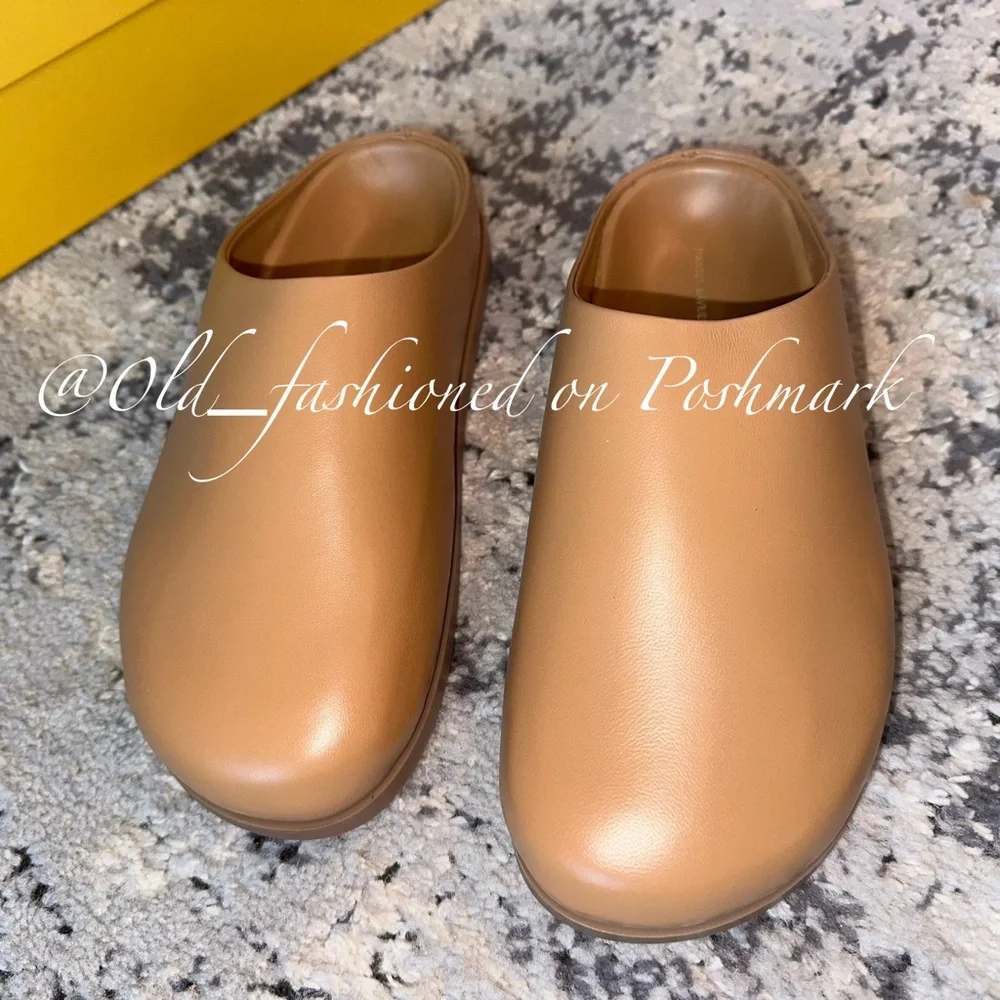 MANSUR GAVRIEL Lambskin Leather Everyday Mules - Picture 9 of 15